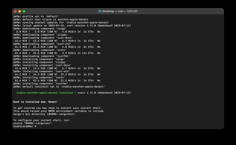 I Tried Installing Rust Using Rustup But After Install Rustc Isn T Working Issue 1669 Rust - Premium Mountain Illustration Gallery - Retina
